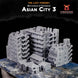 Asian City 3 | The Lazy Forger 6-8mm Sci Fi Wargaming Terrain Role Playing Miniatures