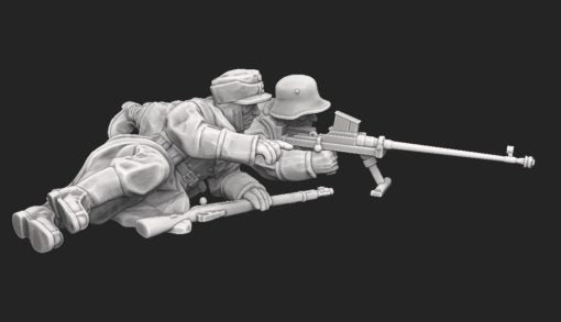 Finnish Boys AT Team | Propylene Foliescu 28mm WW2 Wargaming Miniatures