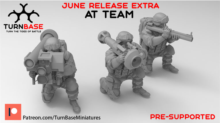 MARSOC AT Team | Turnbase Modern Military Wargaming Miniatures