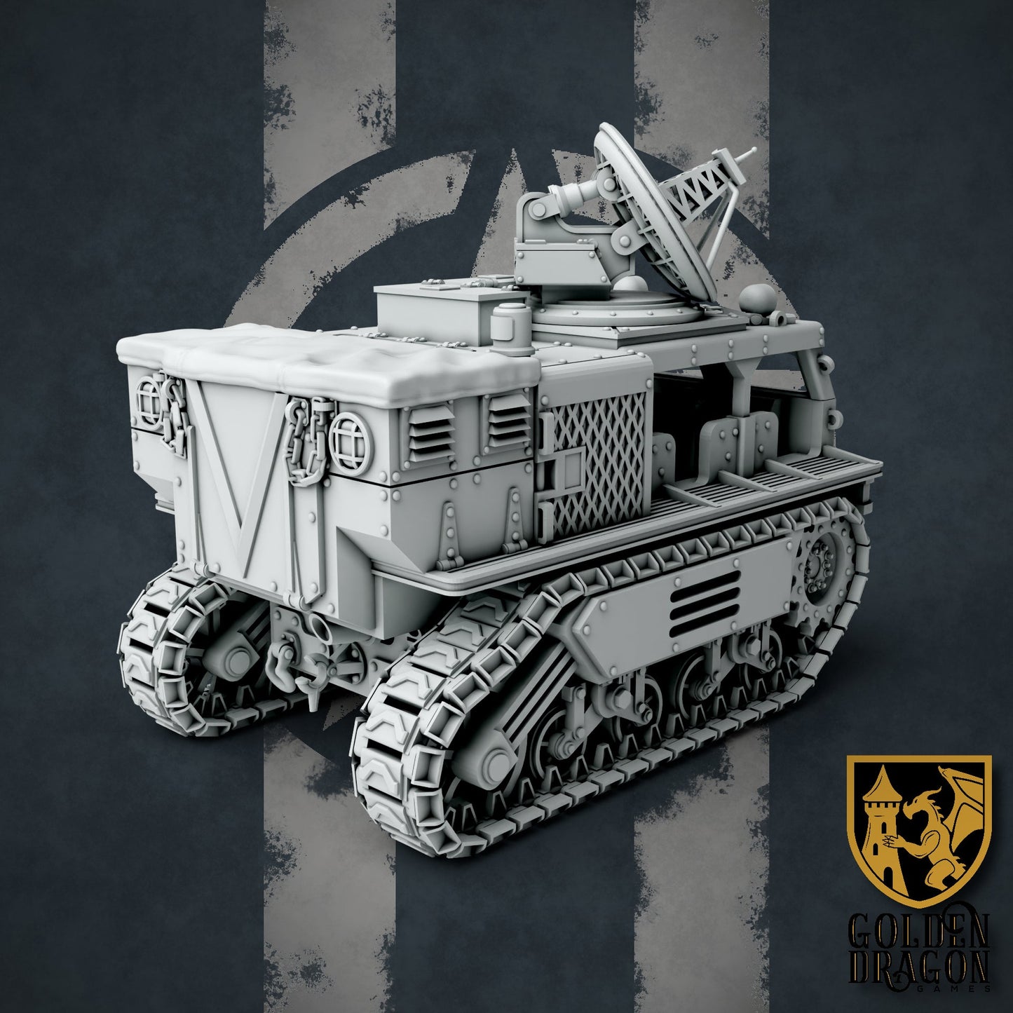 United States of America M62 Burro Artillery Tractor | Golden Dragon Games Weird WW2 Role Playing Miniatures