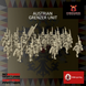 Austrian Grenzer Infantry | 3DBreed 15mm Wargaming Miniatures Role Playing Miniatures