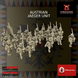 Austrian Jaeger Infantry | 3DBreed 15mm Wargaming Miniatures Role Playing Miniatures