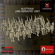 Austrian Line Infantry | 3DBreed 15mm Wargaming Miniatures Role Playing Miniatures