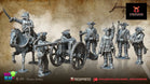 AWI Hessian Artillery | Warbear Studios 28mm Historical Wargaming Miniatures Role Playing Miniatures