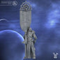 Silver Moon Bearer of the Standard | DakkaDakka.store Grimdark Wargaming Miniatures Role Playing Miniatures