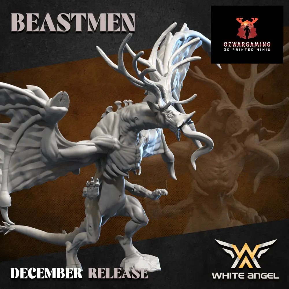 Beastmen Beast Nightmare | White Angel 28/32mm Fantasy Wargaming Miniatures