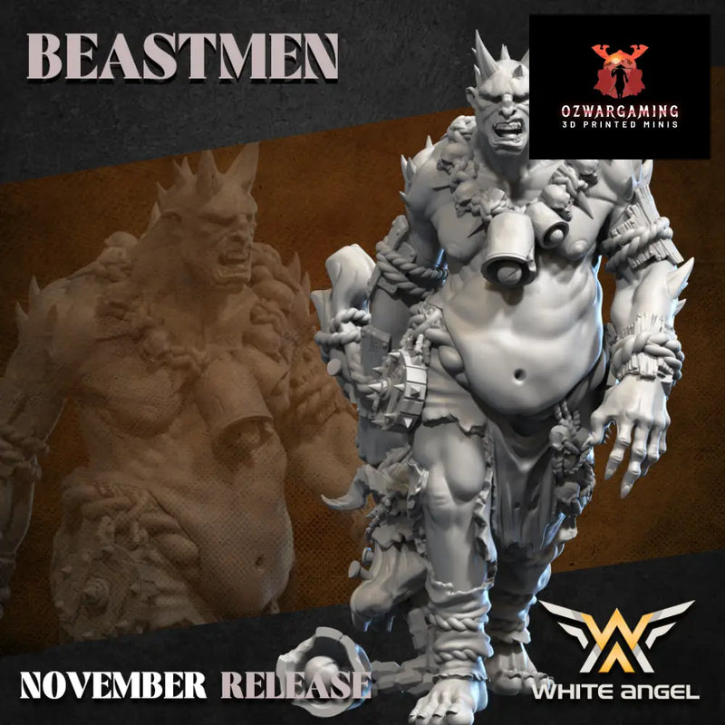 Beastmen Infernal Giant | White Angel 28/32mm Fantasy Wargaming Miniatures