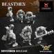 Beastmen Infernal Troll | White Angel 28/32mm Fantasy Wargaming Miniatures