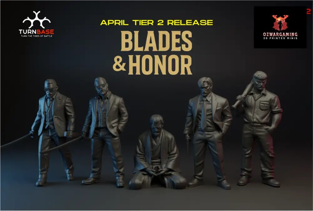 Blades and Honour | Turnbase Modern Military Wargaming Miniatures Role Playing Miniatures