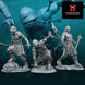 Blood Handed Bezerkers | Davale Games 25mm Fantasy Wargaming Miniatures Role Playing Miniatures