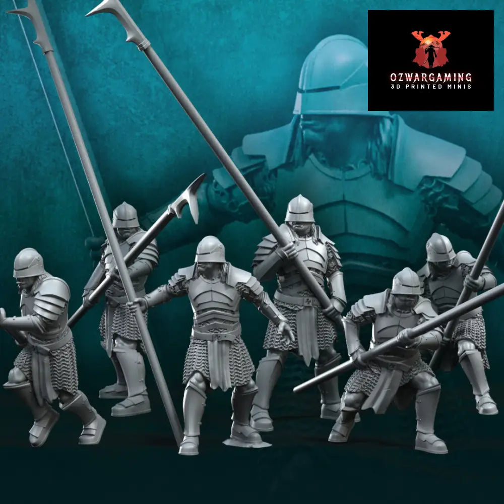Blood Handed Orcs Pikes | Davale Games 25mm Fantasy Wargaming Miniatures Role Playing Miniatures
