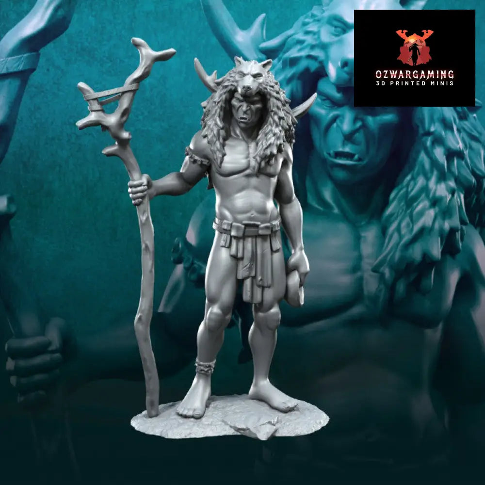 Blood Handed Shaman | Davale Games 25mm Fantasy Wargaming Miniatures Role Playing Miniatures