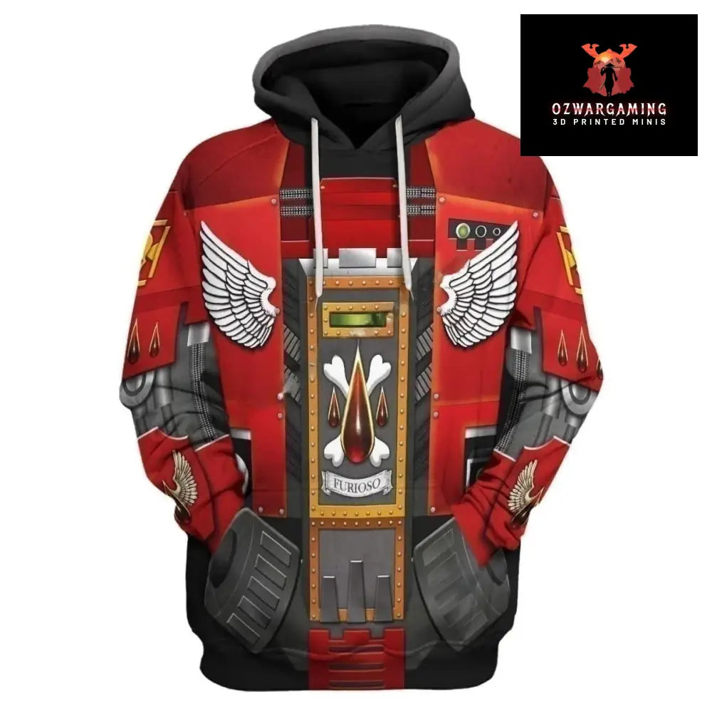 Bloodthirsty Angels Space Legion | Grimark Space Wars Digital Print Sweatsuits Hoodies