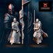 Bloody Elf Captains | Davale Games 25mm Fantasy Wargaming Miniatures Role Playing Miniatures
