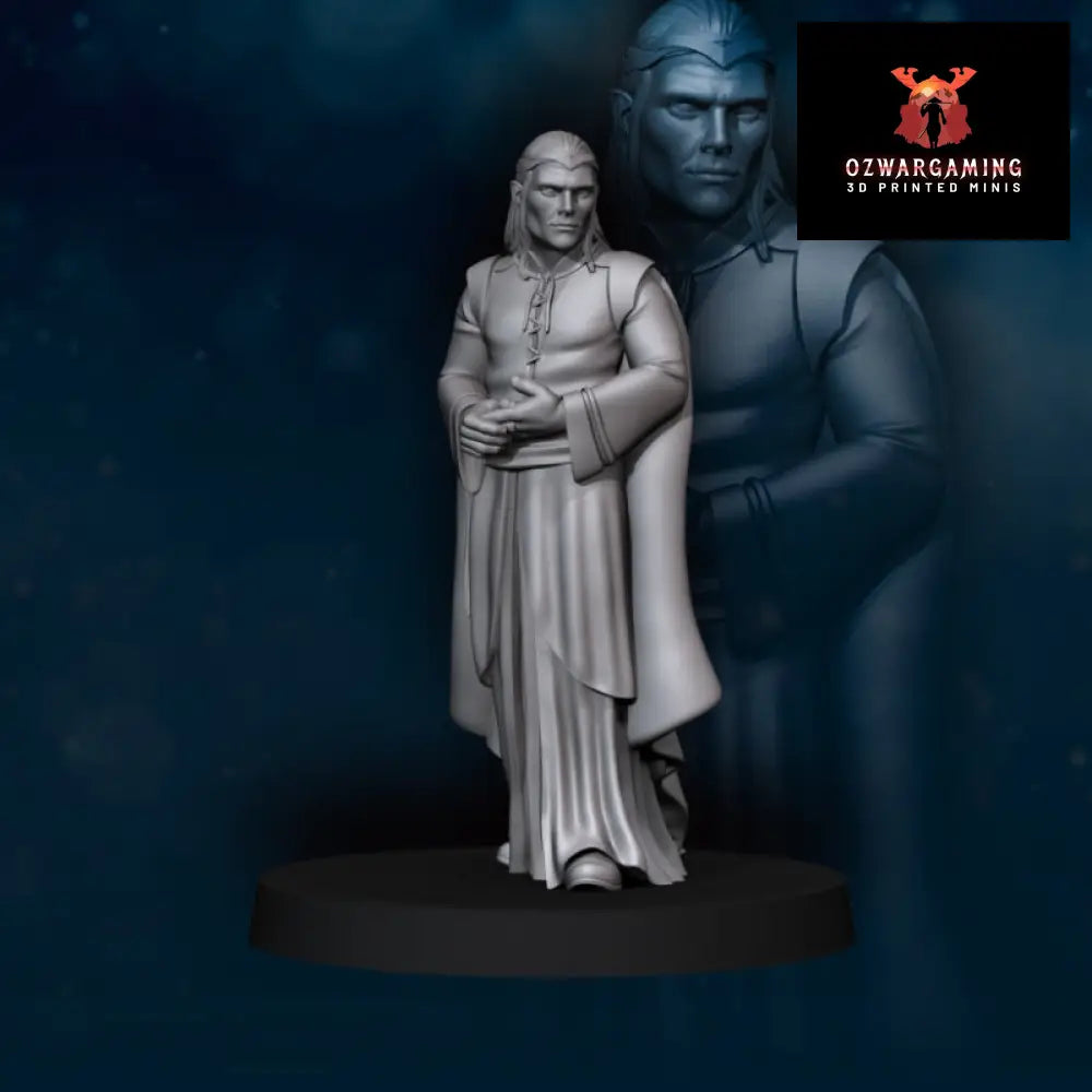 Bloody Elf Lord of Ships | Davale Games 25mm Fantasy Wargaming Miniatures Role Playing Miniatures