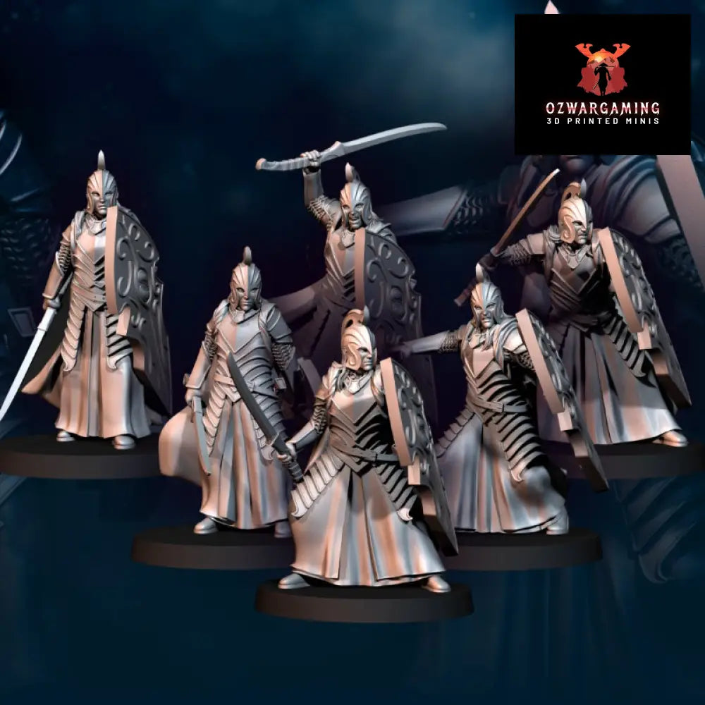 Bloody Elf Warriors Sword | Davale Games 25mm Fantasy Wargaming Miniatures Role Playing Miniatures