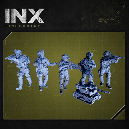 INX Incountry Legacy Chinese SOF |  Echo Dark Studios Modern Military Wargaming Miniatures
