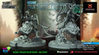 Breakout Regime Pursuer Recon Riders Build Kit | Warbear Studios 28mm SciFi Wargaming Miniatures Role Playing Miniatures