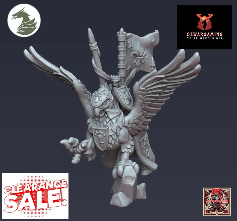 Breton Kingdom | Single Units | Forest Dragon 10mm Fantasy Wargaming Miniatures Role Playing Miniatures
