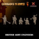 British Army Engineers | 3D Breed 28mm WW2 Wargaming Miniatures Role Playing Miniatures