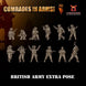 British Army Extra Poses | 3D Breed 28mm WW2 Wargaming Miniatures Role Playing Miniatures