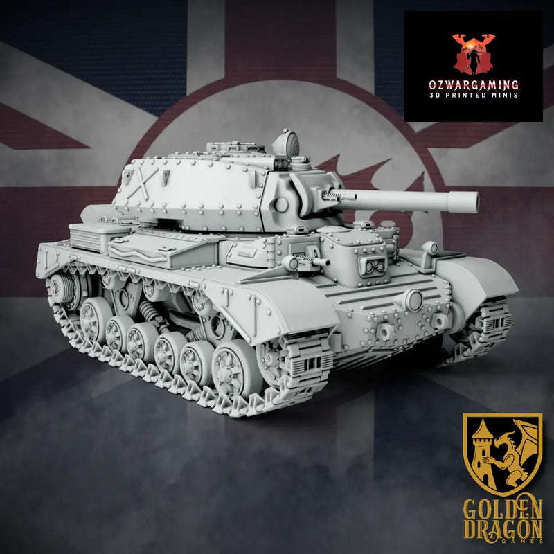 British Empire Cruiser Tank Mk. IV Percival | Golden Dragon Games Weird WW2 Role Playing Miniatures