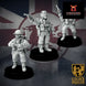 British Empire Technical Corporals | Golden Dragon Games Weird WW2 Role Playing Miniatures