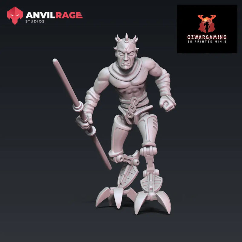 Broken Lord | Anvilrage Galactic SciFi Miniatures 32mm 1/47 Legion Scale Role Playing Miniatures