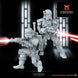 Buckethead Heavy Weapons Attachment | Warbear Studios 28mm SciFi Wargaming Miniatures Role Playing Miniatures