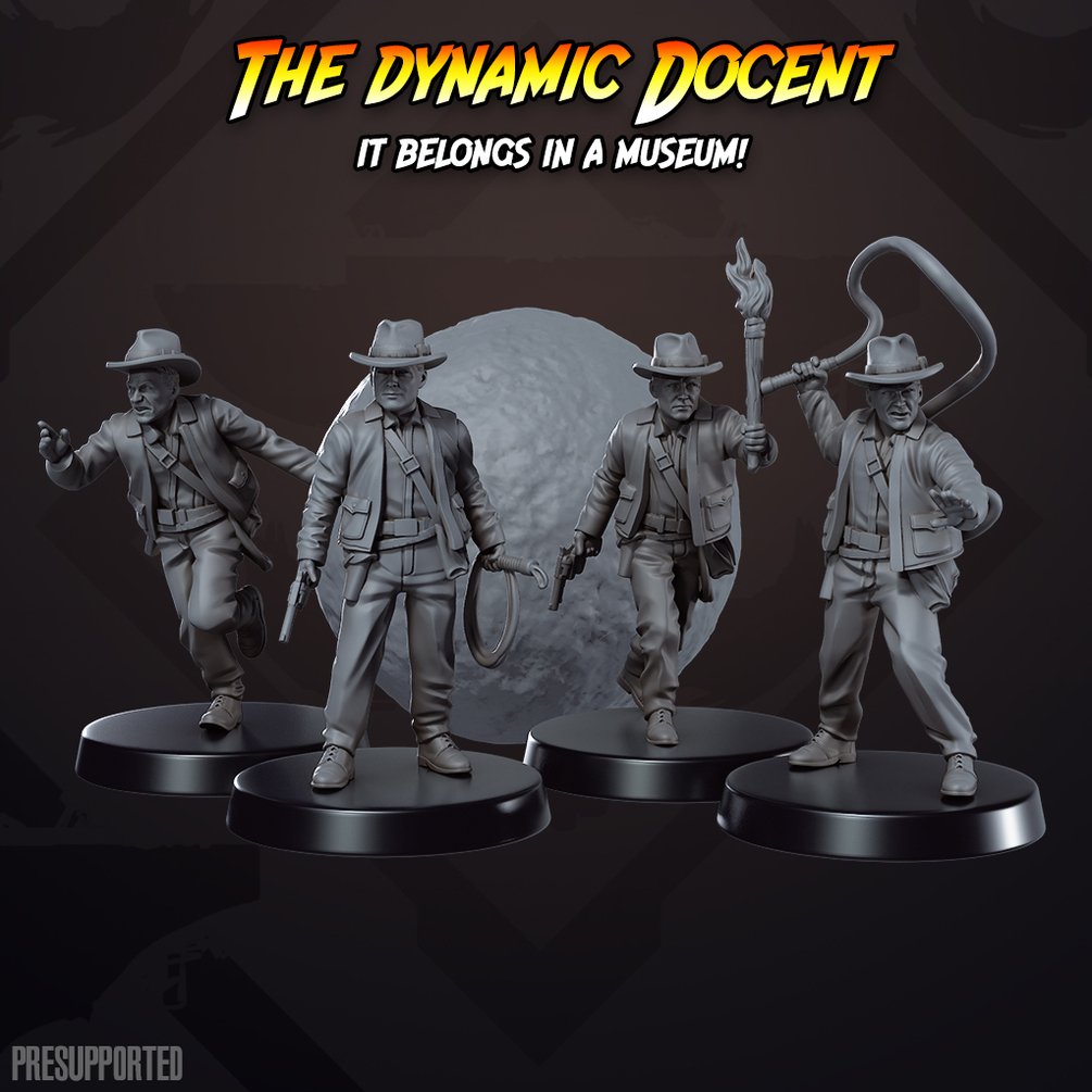 The Dynamic Docent | Skullforge Studios 32mm Wargaming Miniatures Role Playing Miniatures