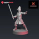 Calm Strategist | Anvilrage Galactic SciFi Miniatures 32mm 1/47 Legion Scale Role Playing Miniatures