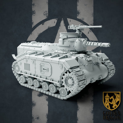 United States of America M48 Ram Armored Personnel Carrier | Golden Dragon Games Weird WW2 Role Playing Miniatures