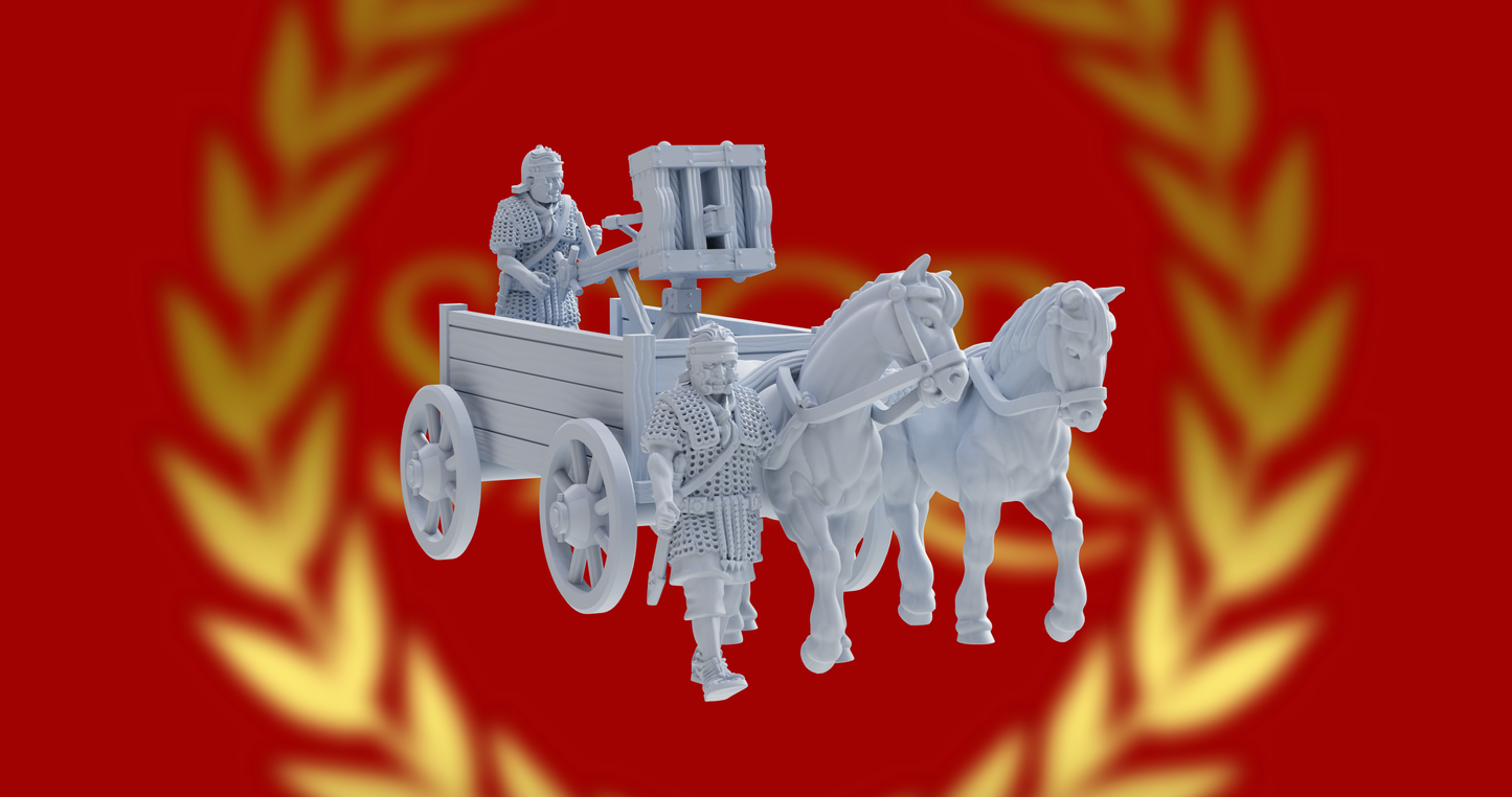 Imperial Roman Carroballista | 3D Breed 28mm Ancients Wargaming Miniatures Role Playing Miniatures