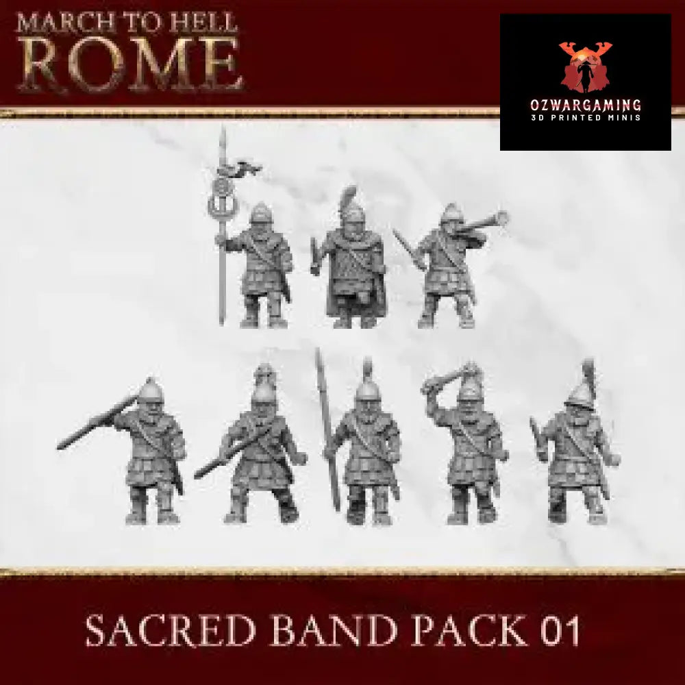 Carthaginian Sacred Band | 3DBreed 15mm Wargaming Miniatures Role Playing Miniatures