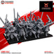 Cathay Dragon Blade Warriors | Kyoushuneko 28/32mm Fantasy Wargaming Miniatures Role Playing Miniatures