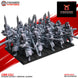 Cathay Imperial Guards | Kyoushuneko 28/32mm Fantasy Wargaming Miniatures Role Playing Miniatures