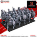 Cathay Jade Warriors Heavy Armor | Kyoushuneko 28/32mm Fantasy Wargaming Miniatures Role Playing Miniatures