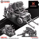 Cathay Rocket Battery | Kyoushuneko 28/32mm Fantasy Wargaming Miniatures Role Playing Miniatures