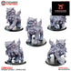 Cathay Temple Dogs | Kyoushuneko 28/32mm Fantasy Wargaming Miniatures Role Playing Miniatures