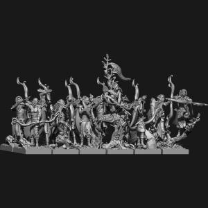 Wood Elves Archers | Holominiatures 28mm Fantasy Wargaming Miniatures