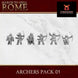 Celtic Archers | 3DBreed 15mm Wargaming Miniatures Role Playing Miniatures