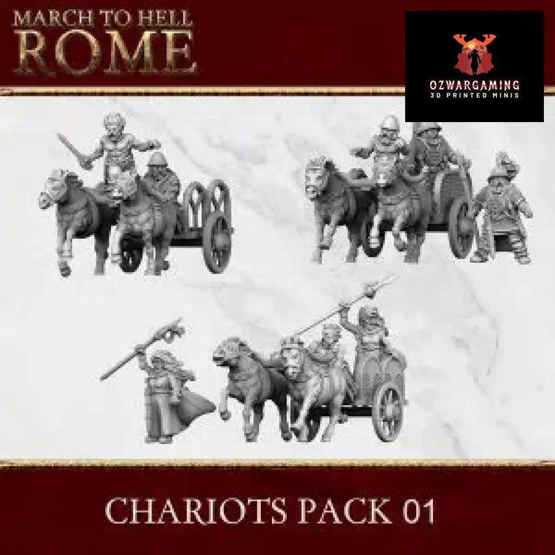 Celtic Chariots | 3DBreed 15mm Wargaming Miniatures Role Playing Miniatures