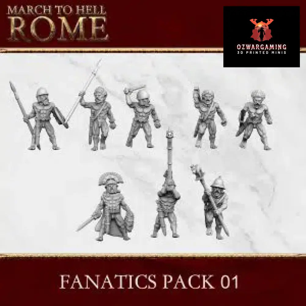 Celtic Fanatics | 3DBreed 15mm Wargaming Miniatures Role Playing Miniatures