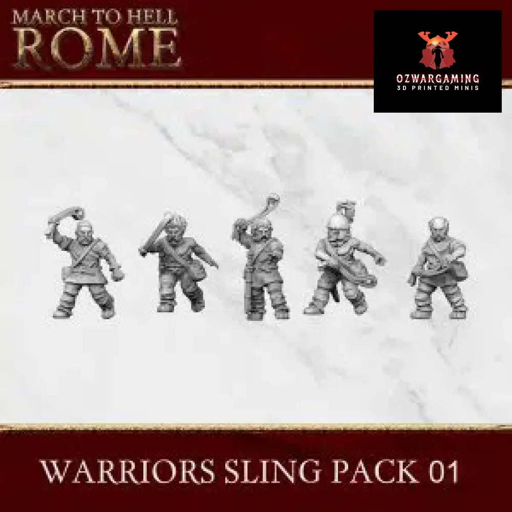 Celtic Slingers | 3DBreed 15mm Wargaming Miniatures Role Playing Miniatures