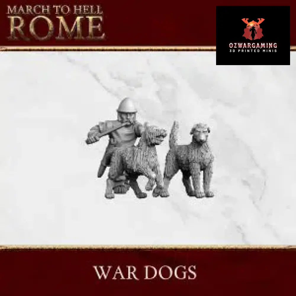Celtic War Dogs | 3DBreed 15mm Wargaming Miniatures Role Playing Miniatures