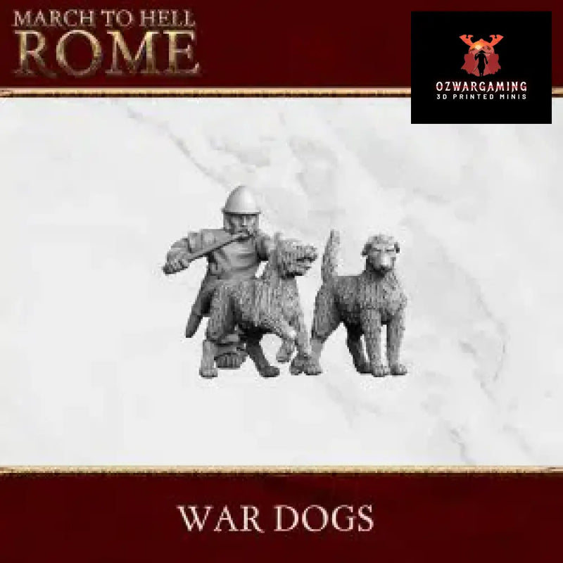 Celtic War Dogs | 3DBreed 15mm Wargaming Miniatures Role Playing Miniatures