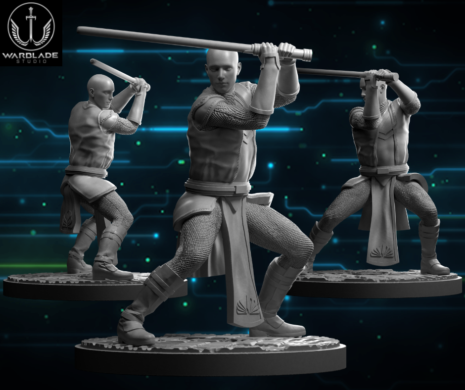 Shatter Scale Ceret | Warblade Studios 40mm Miniatures Role Playing Miniatures