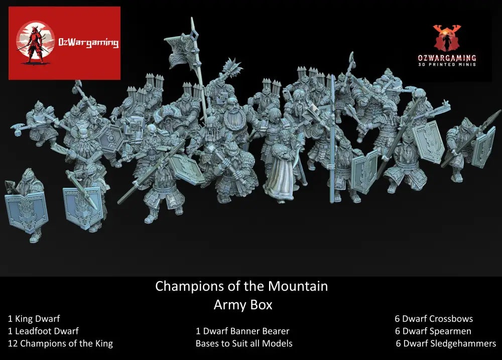 Champions of the Mountain Army Box