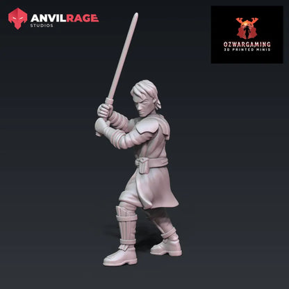 Chosen One | Anvilrage Galactic SciFi Miniatures 32mm 1/47 Legion Scale Role Playing Miniatures
