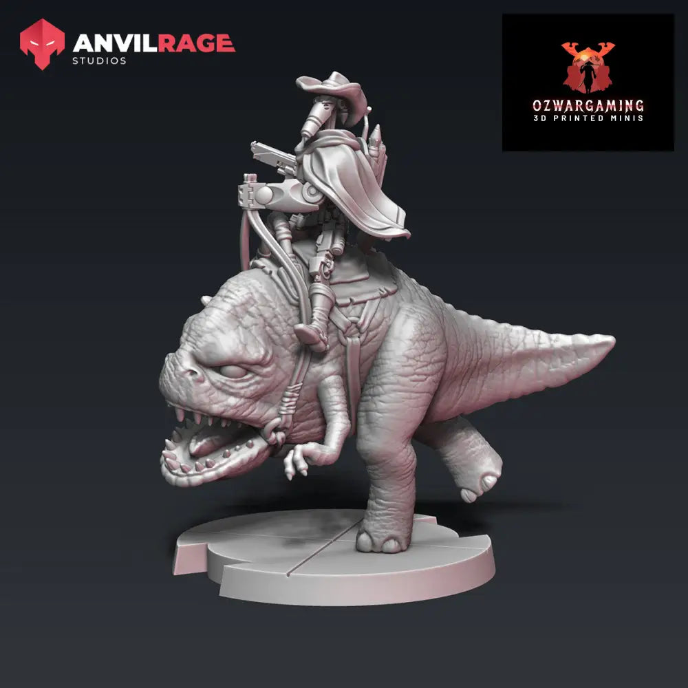 Clank Starwood | Anvilrage Galactic SciFi Miniatures 32mm 1/47 Legion Scale Role Playing Miniatures